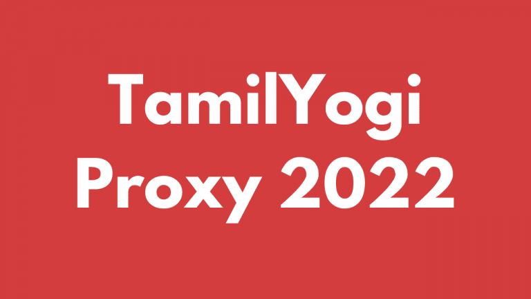 Tamilyogi Proxy