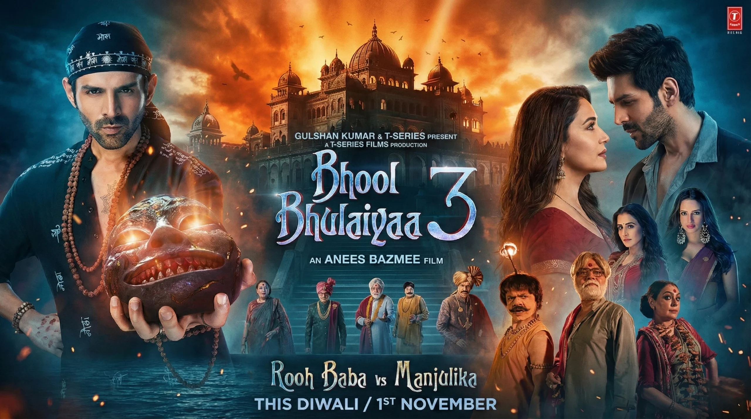 Bhool Bhulaiyaa 3 Poster