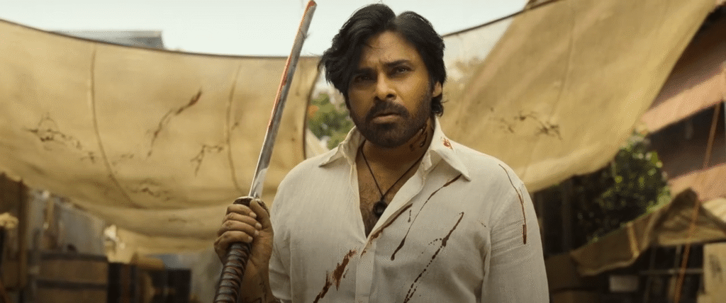 Pawan Kalyan giving pose